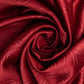 Livpure Sleep Bed & Linen Door (7 ft / 213.36 cm) / Maroon / Pack of 1 Blackout Curtains (Leaf Pattern)