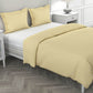 Livpure Sleep Bed & Linen Double / Beige Microfiber Comforter/Duvet Cover