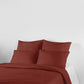 Livpure Sleep Bed & Linen Double / Brown Premium Cotton Comforter/Duvet Cover