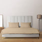 Livpure Sleep Bed & Linen King / Beige Microfiber Bedsheet Set