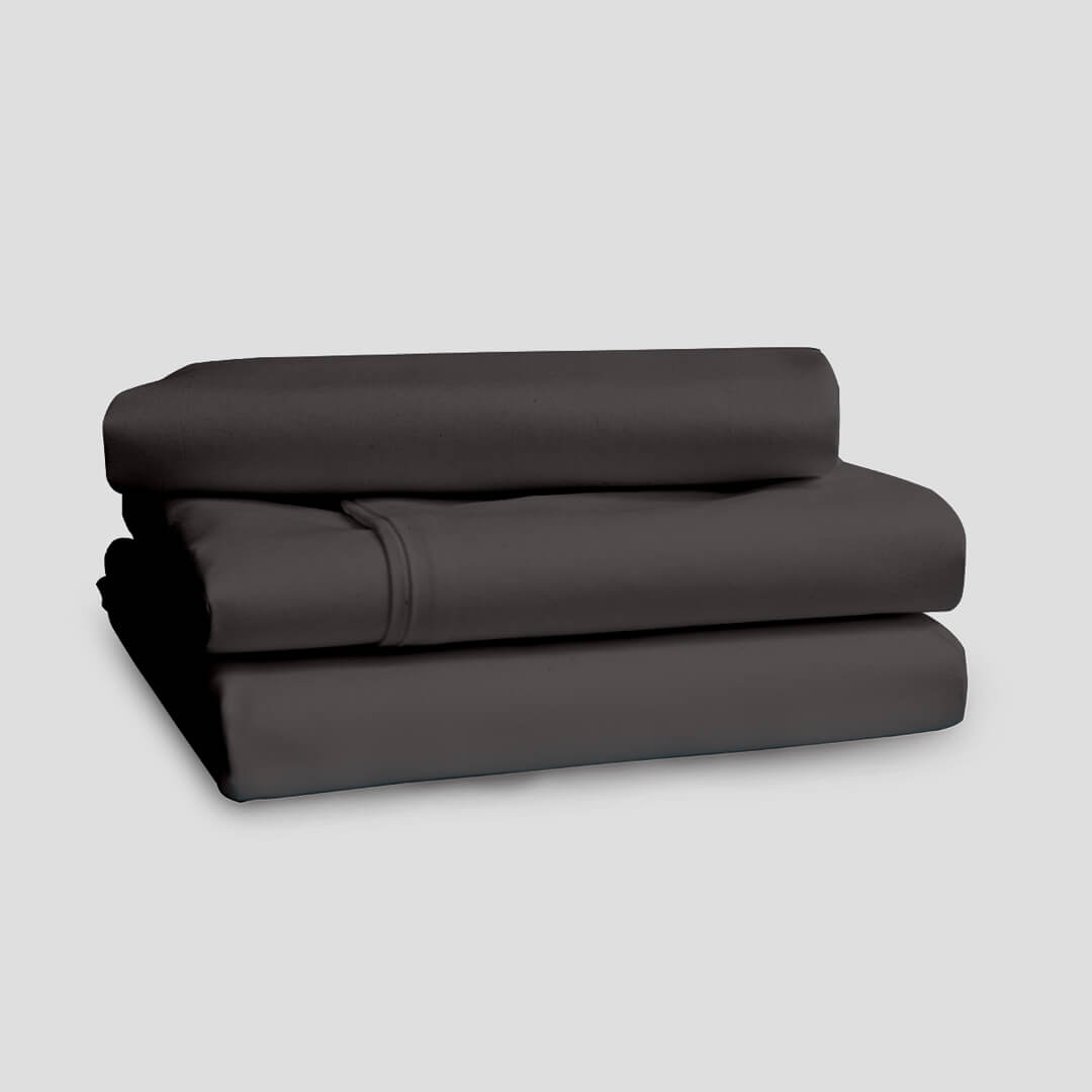 Livpure Sleep Bed & Linen Queen / Grey Microfiber Bedsheet Set