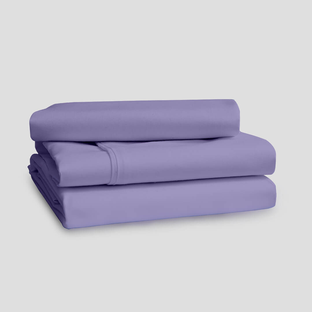 Livpure Sleep Bed & Linen Queen / Lavender Microfiber Bedsheet Set