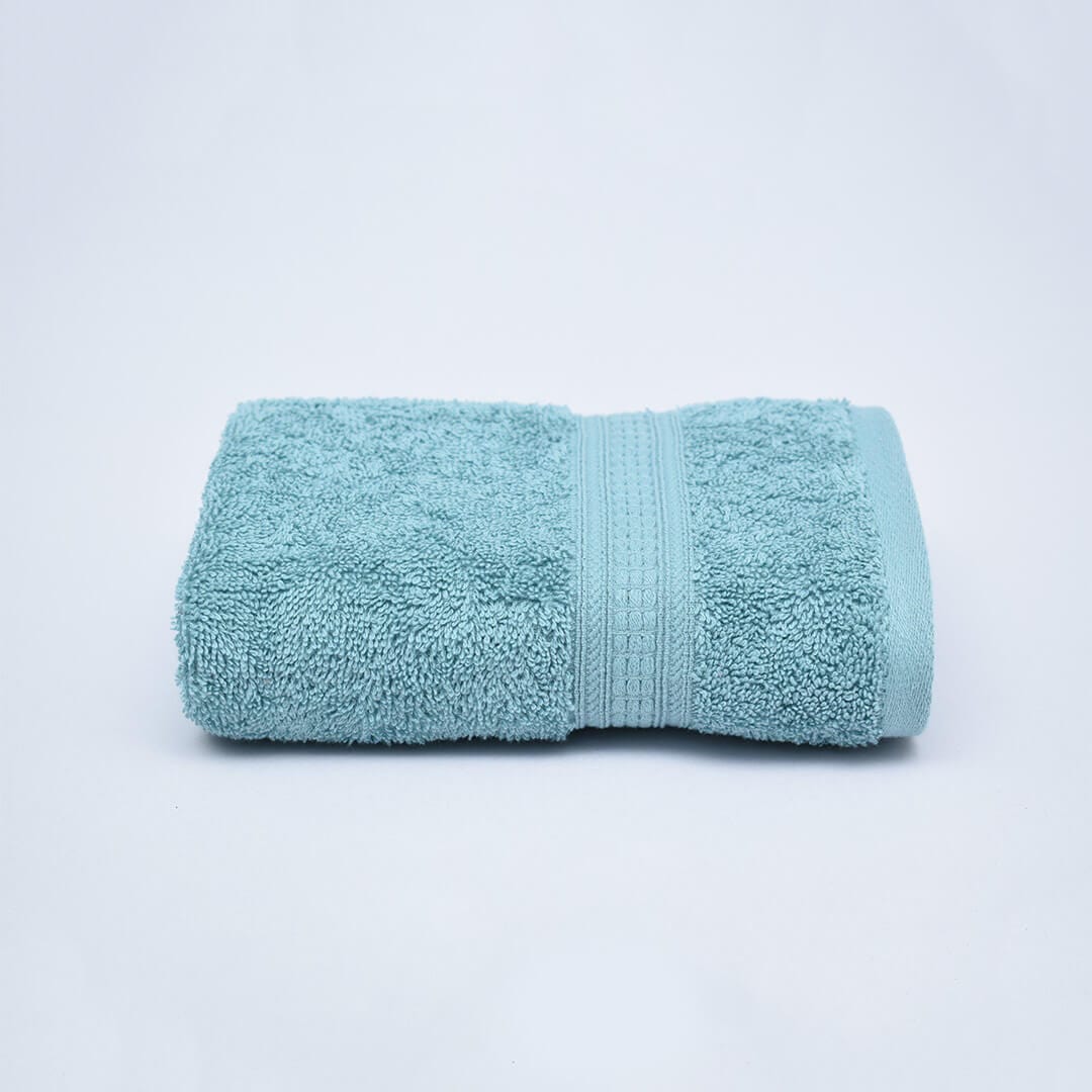 Livpure Sleep Bed & Linen Single (2 Bath Towels) / Light Green Premium Cotton Towels