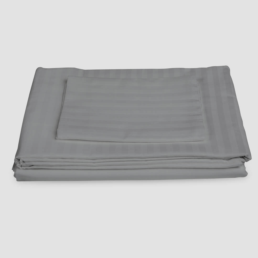 Livpure Sleep Bed & Linen Single / Grey Premium Cotton Comforter/Duvet Cover