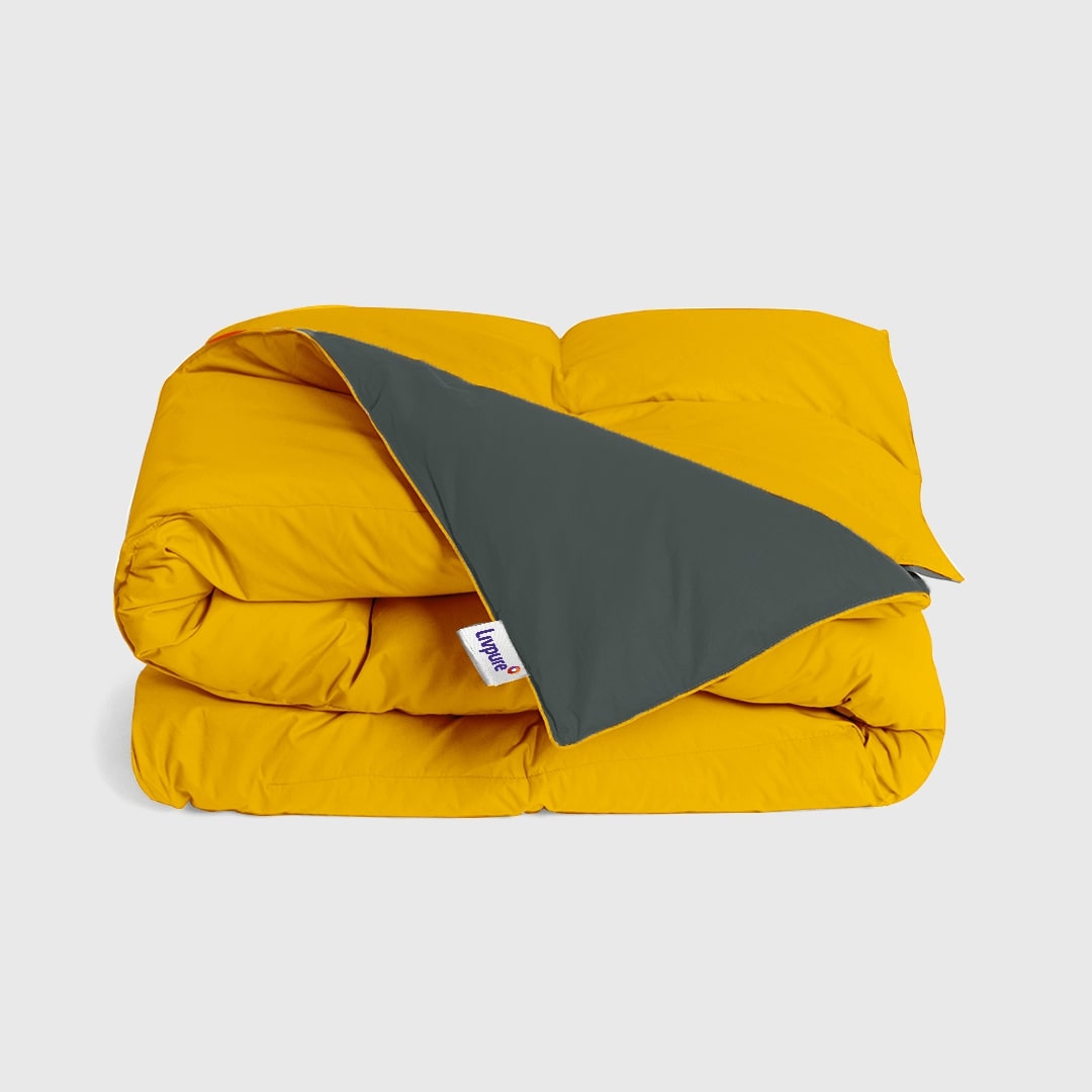 Livpure Sleep Bed & Linen Single / Mustard All Weather Comforter