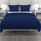 Livpure Sleep Bed & Linen Single / Navy Blue Microfiber Comforter/Duvet Cover