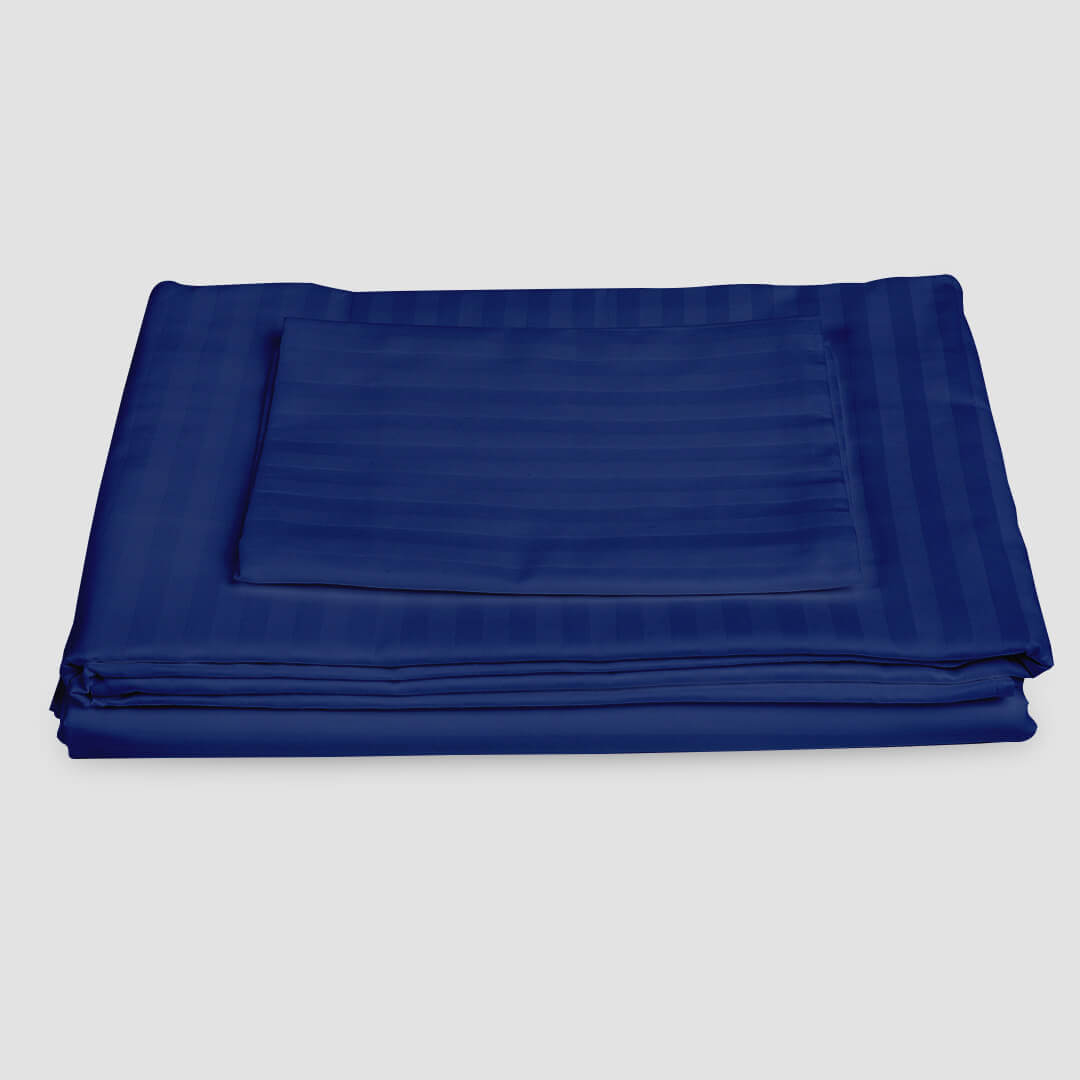 Livpure Sleep Bed & Linen Single / NavyBlue Premium Cotton Comforter/Duvet Cover
