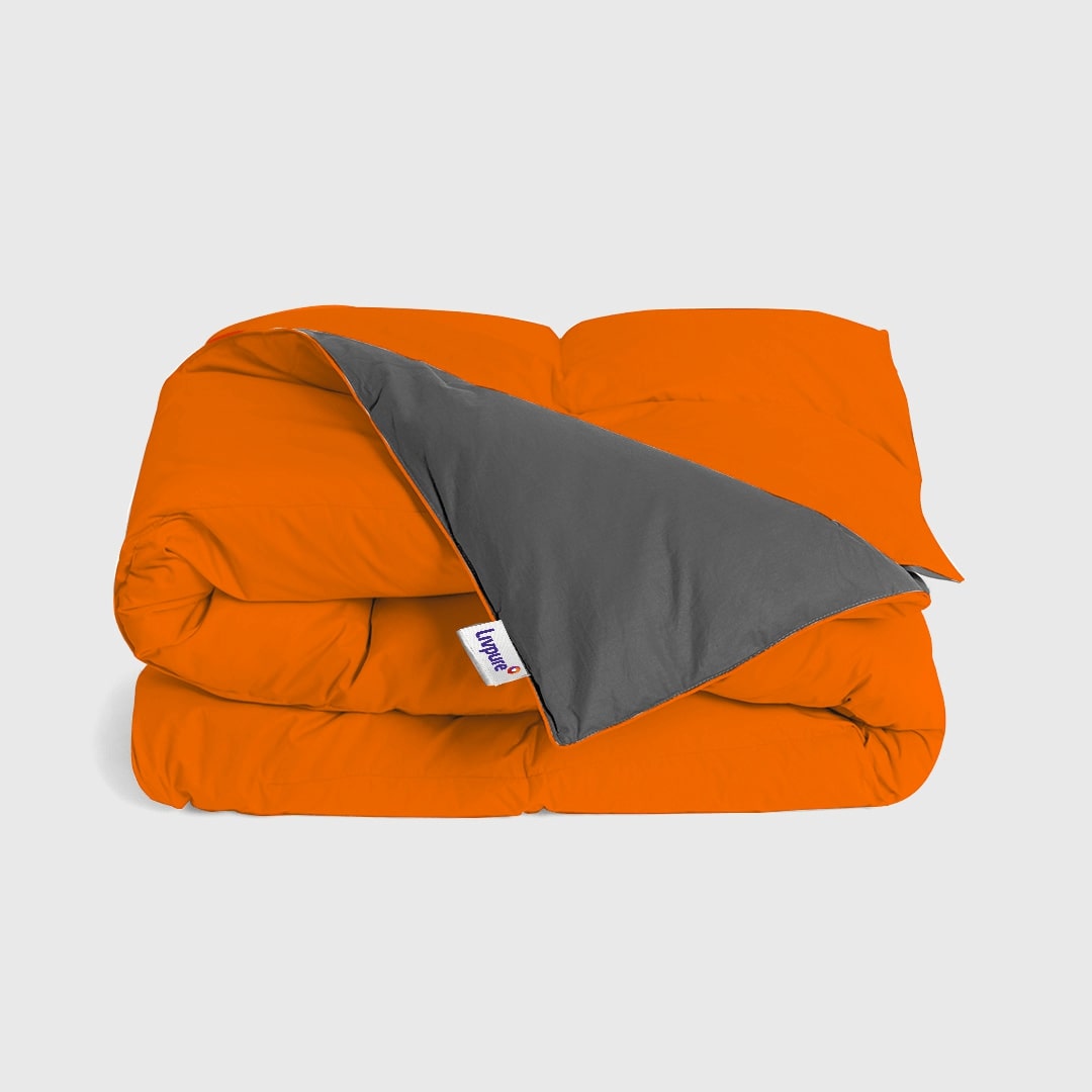 Livpure Sleep Bed & Linen Single / Orange All Weather Comforter
