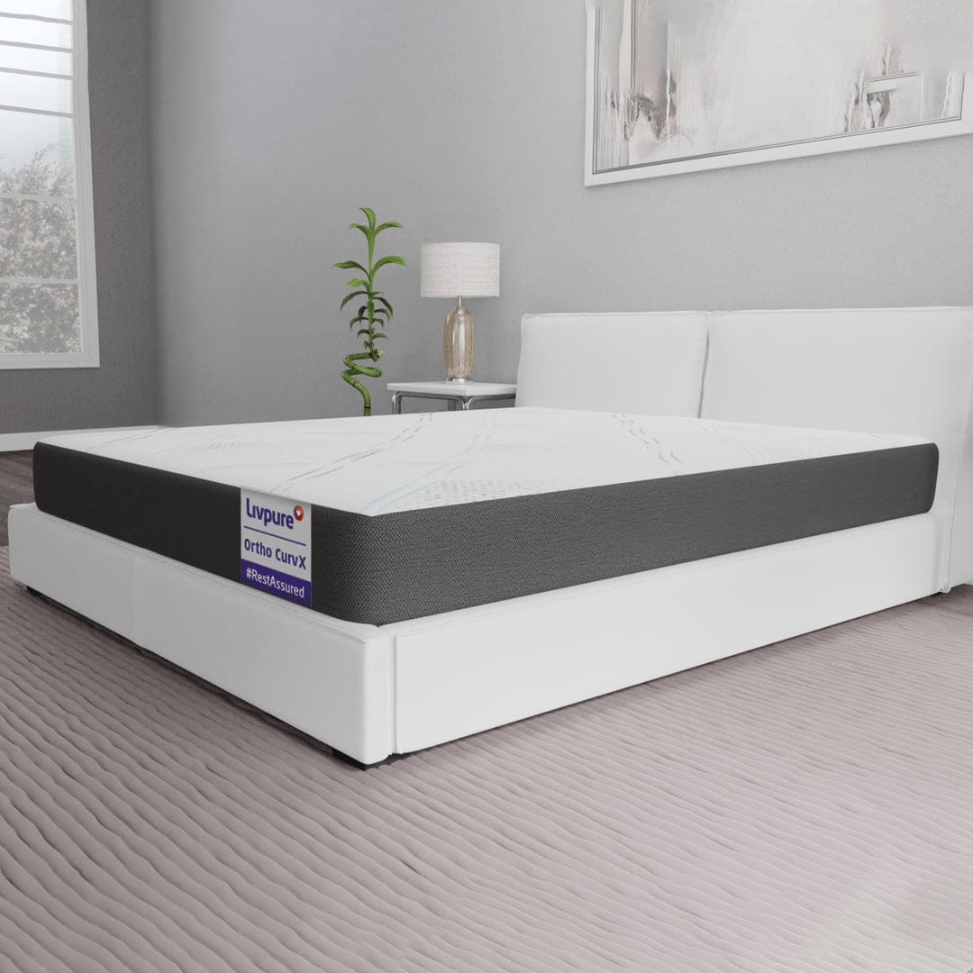 Side View of Ortho Curvx Mattress - Livpure