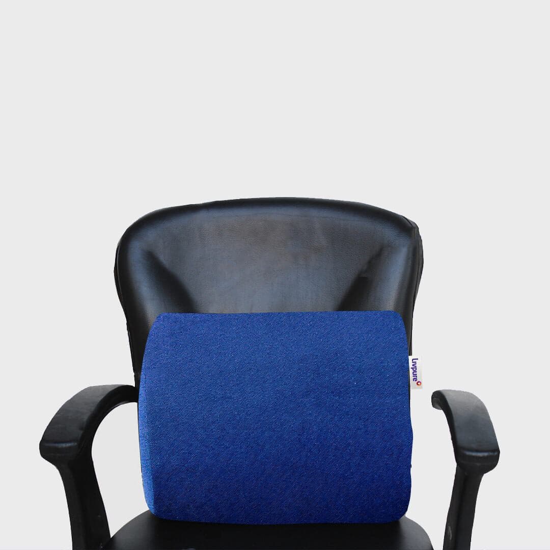 Buy Spyne Back Support Chair Cushion Online in India, Best Back Support  Chair Cushion – Livpure