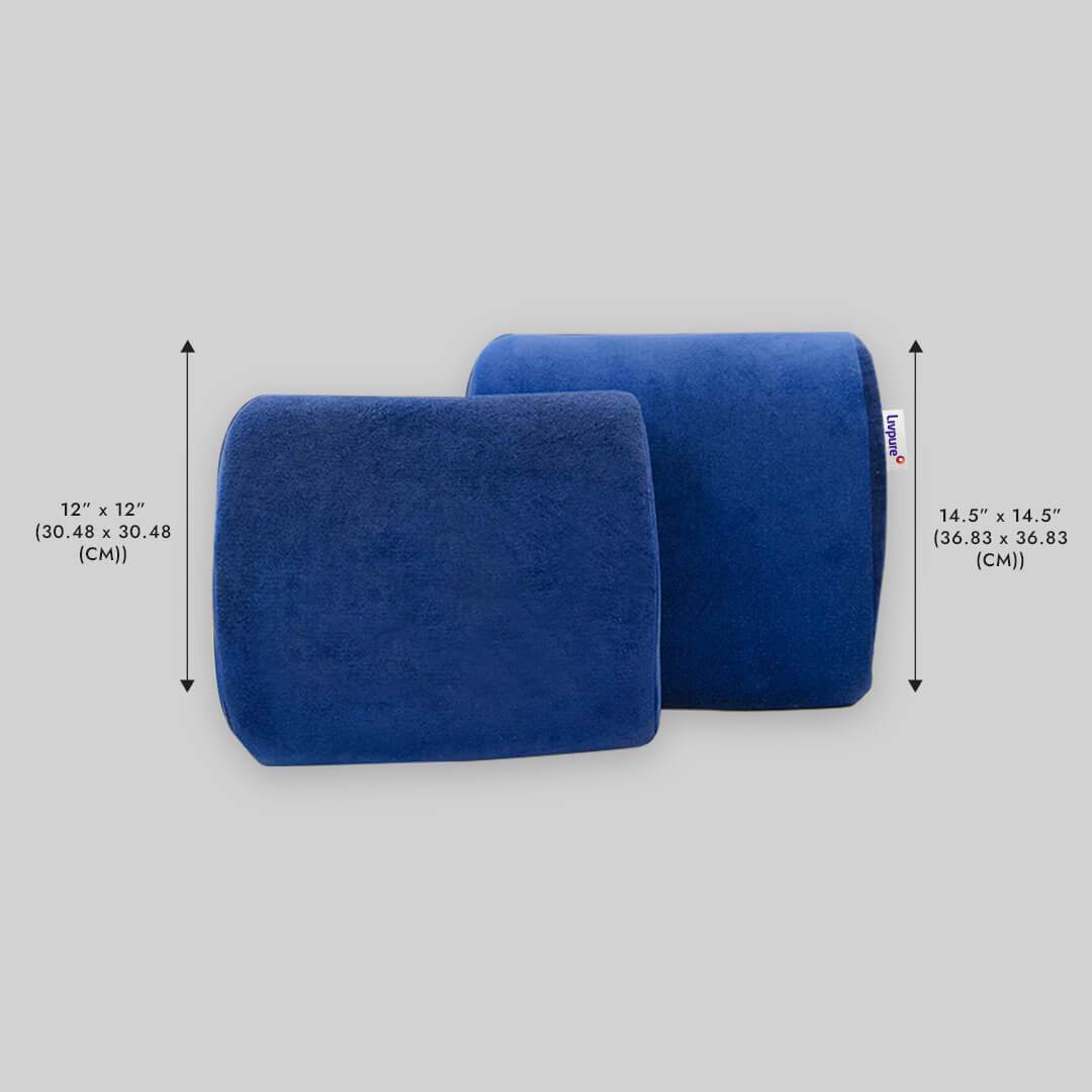 Dimensions of Back Support Pillow